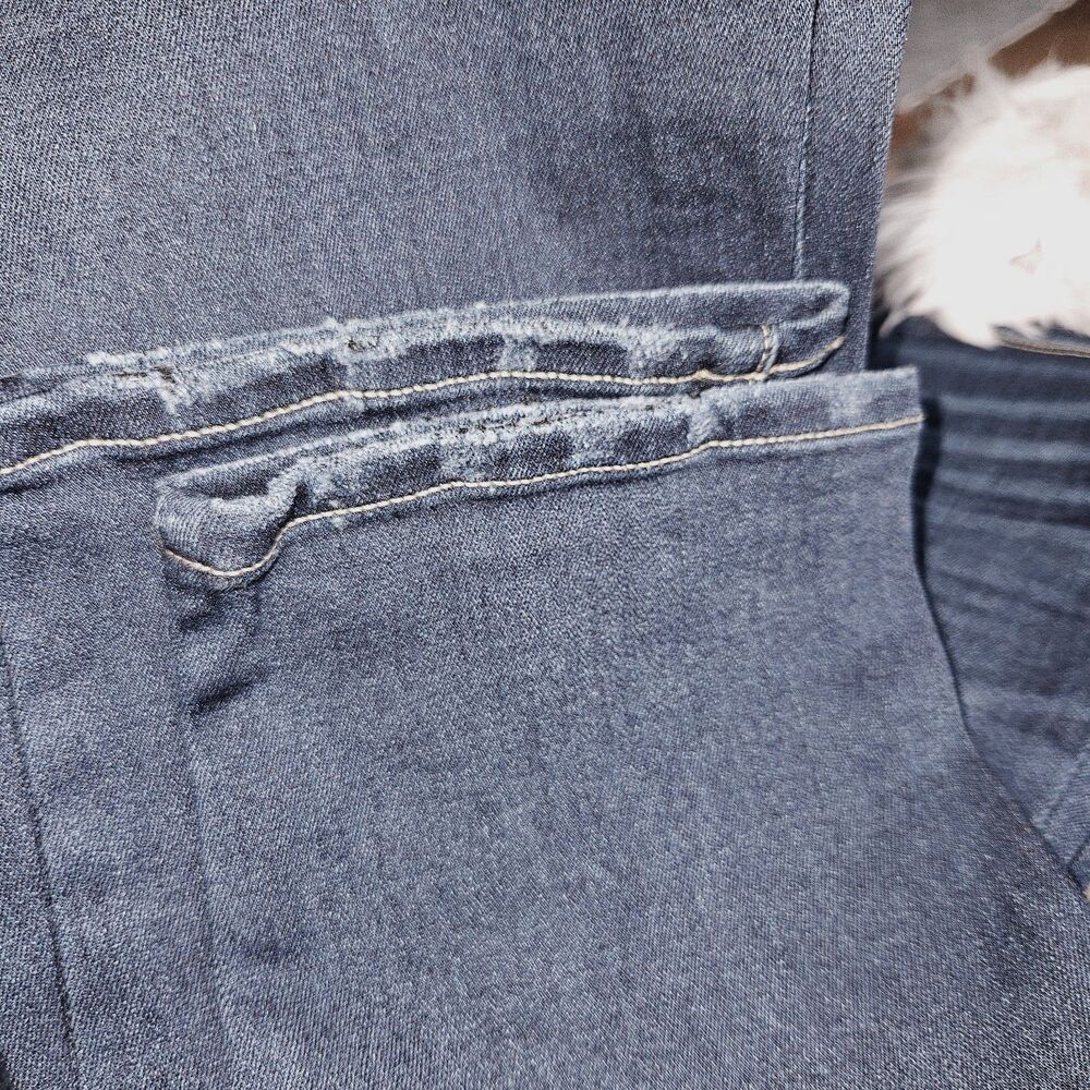 Paige Skyline Skinny Jeans Women's Size 31 Medium Wash Mid Rise Stretch Denim - Picture 6 of 11